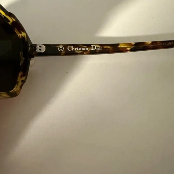 Dior Tortoise and Purple Sunglasses - Picture 3 of 3